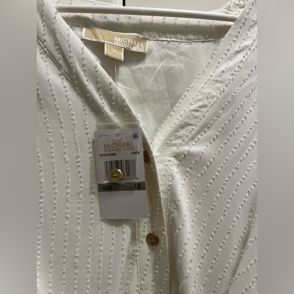 Michael Kors 1X white dress - Picture 3 of 6